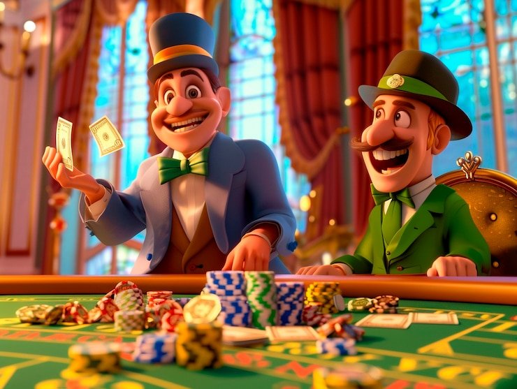 Antarmuka bermain Dice Game di aplikasi mobile panentogel
