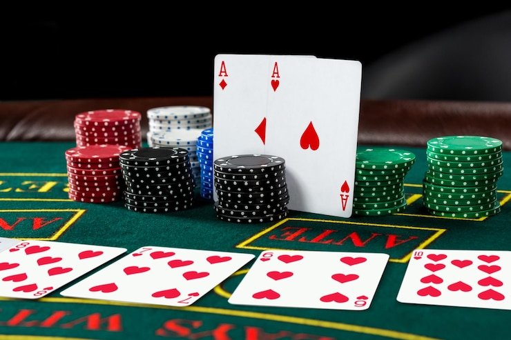 Antarmuka aplikasi panentogel saat bermain blackjack di Joker Gaming
